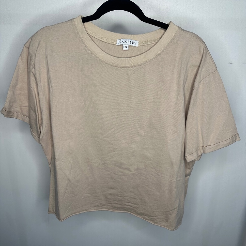 Blakely Crop Top- 2X